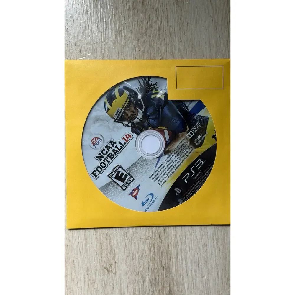 EA SPORTS NCAA Football 14 for PS3 Game Disc w/ Case Tested